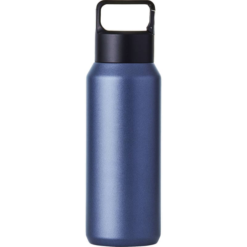 真空ステンレス炭酸ボトル 600mL 0061-02 ネイビー