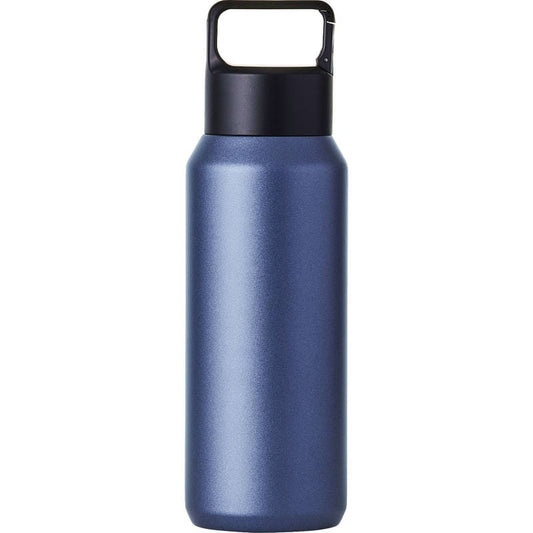 真空ステンレス炭酸ボトル 600mL 0061-02 ネイビー