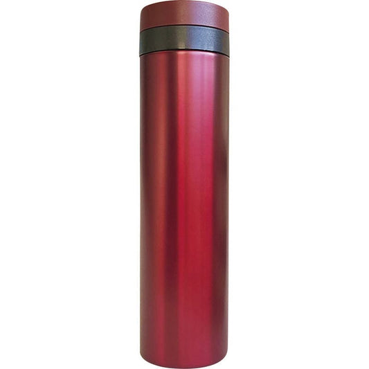 真空二重断熱構造マグボトル600mL F-2718 レッド