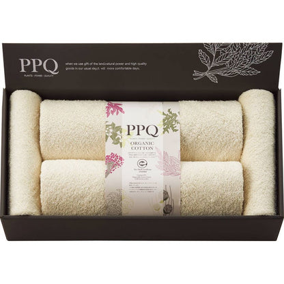 プランツパワークォリティ オーガニックコットン タオルセット PPQE1080N
