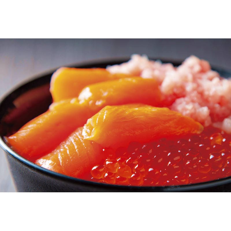 パネルスタイル目録ギフト 【海鮮丼】サーモン・鮪・いくら 6487-80