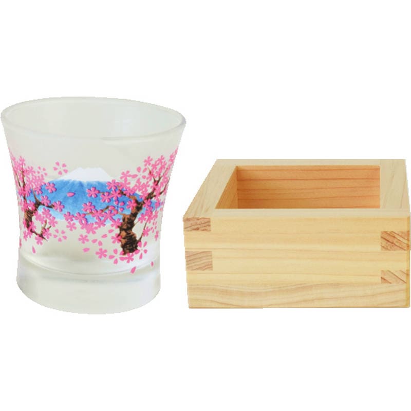 冷感枡酒グラス AM-SYO-13 富士桜