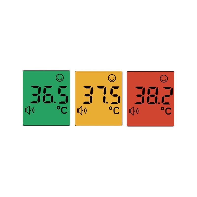 ドリテック 非接触体温計 TO-406WT