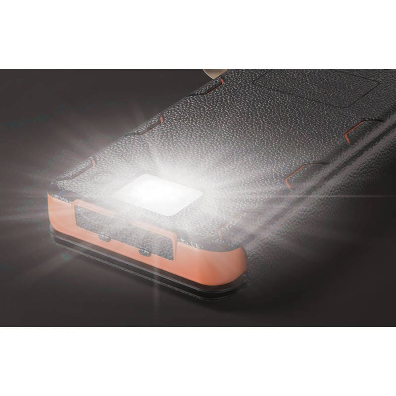 HIDISC 3面ソーラーモバイルバッテリー 10000mAh HD-S3MB10TABK（PSEマーク取得済）