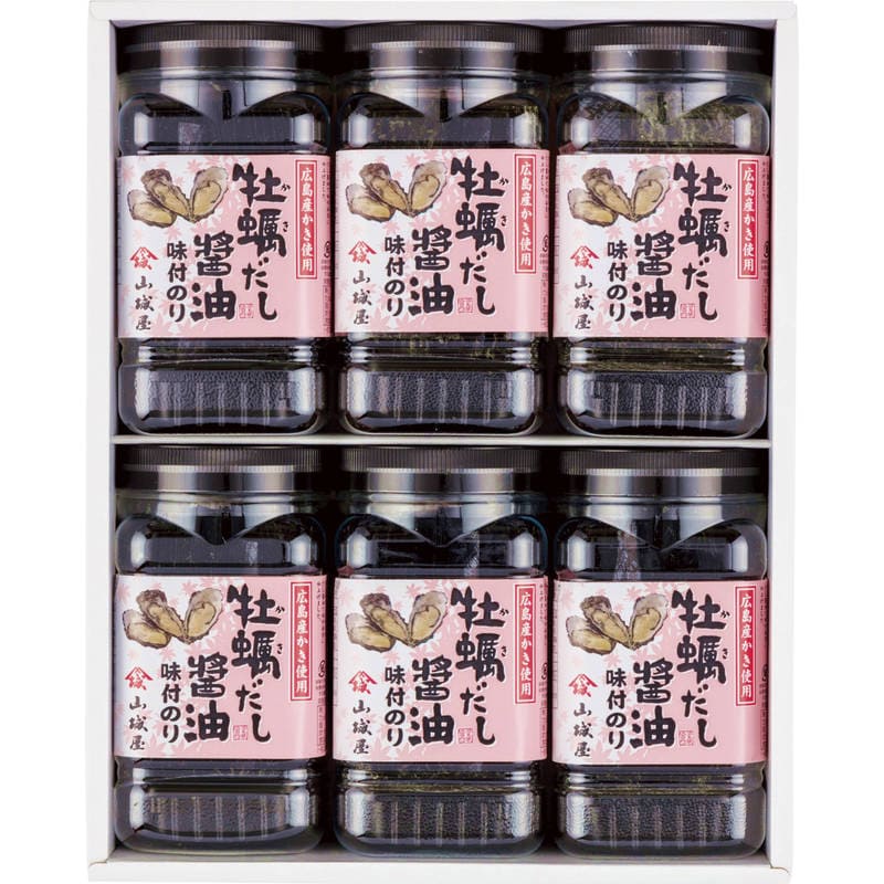 山城屋 牡蠣だし醤油味付海苔 NK-30