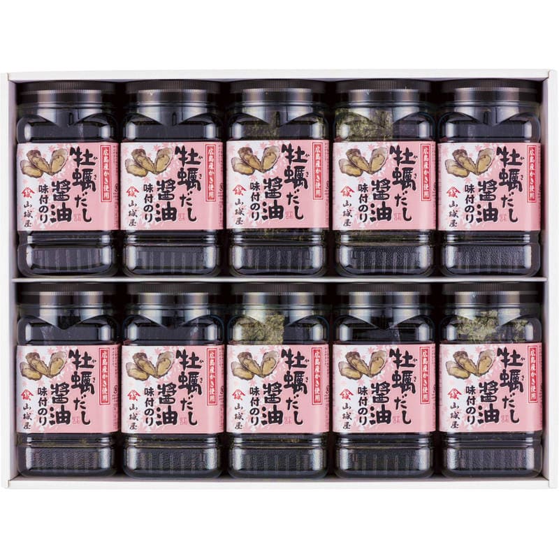 山城屋 牡蠣だし醤油味付海苔 NK-50