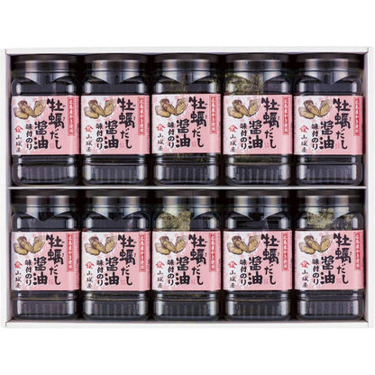 山城屋 牡蠣だし醤油味付海苔 NK-50