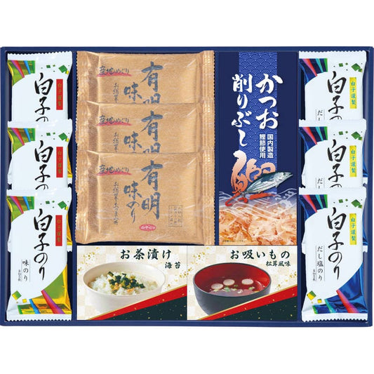 味之庵 白子のり＆永谷園 6434-40