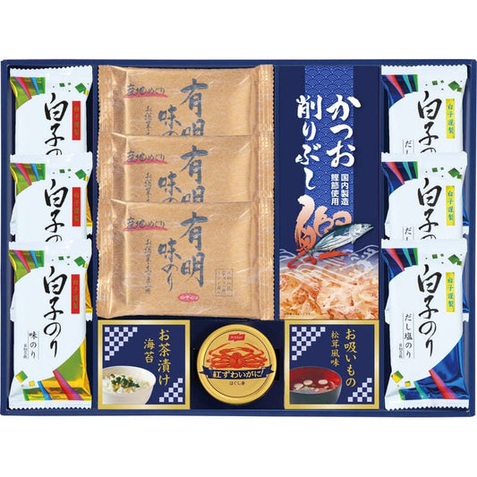 味之庵 白子のり＆永谷園 6435-50
