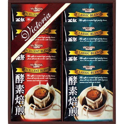 ビクトリア珈琲 酵素焙煎ドリップコーヒーセット ND-10H