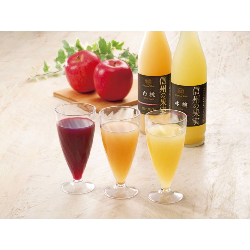 りんご村からのおくりもの 信州の果実 ジュースセット OJ-2R
