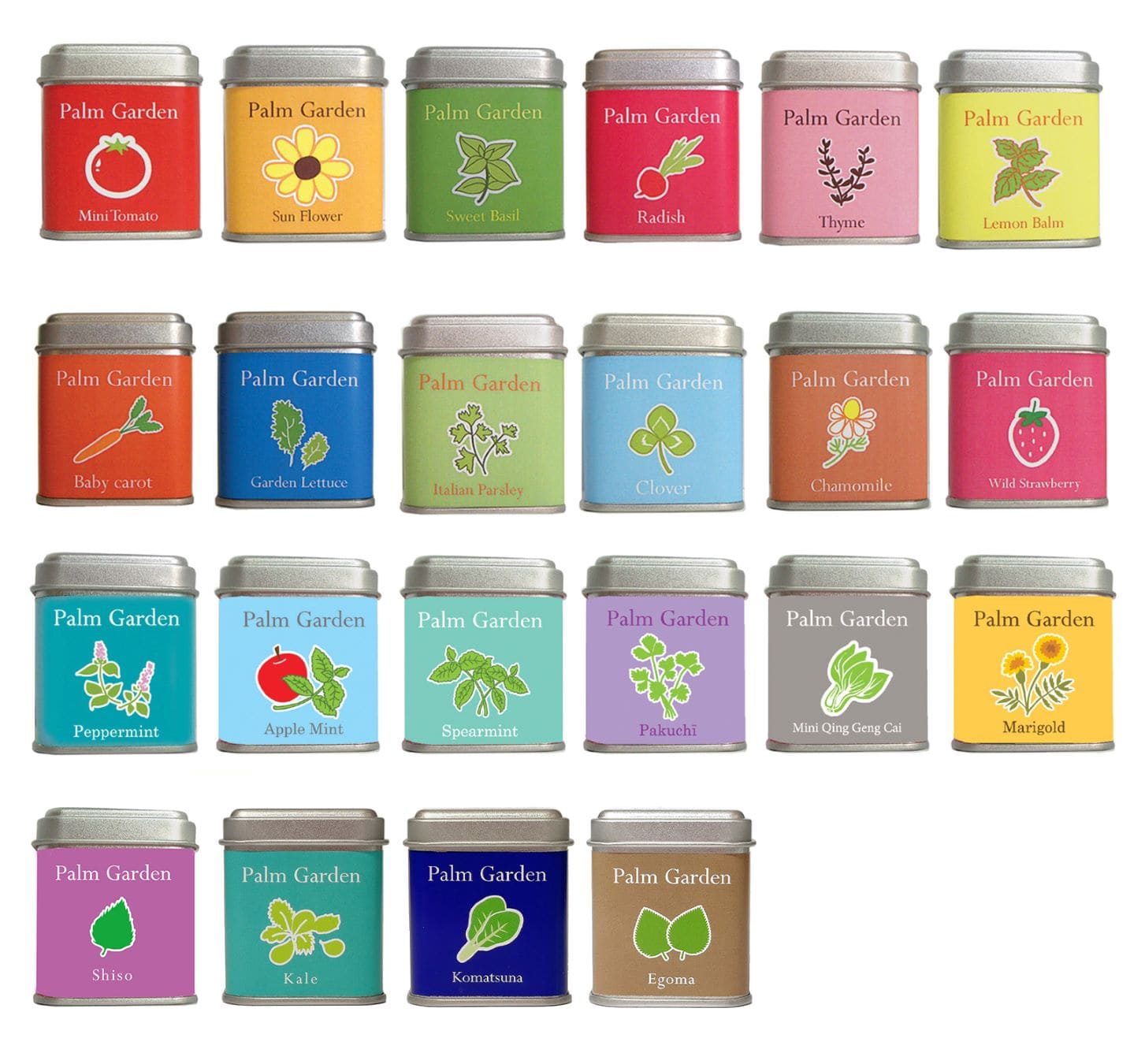 小さな栽培セット パームガーデン バジル 栽培キット