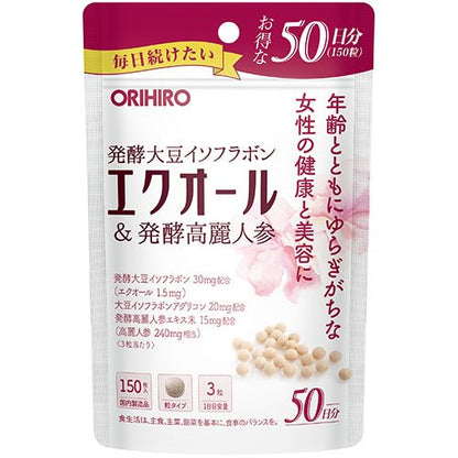 エクオール＆発酵高麗人参徳用 ORIHIRO