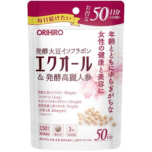 エクオール＆発酵高麗人参徳用 ORIHIRO