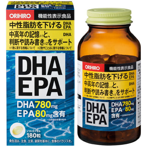 オリヒロ ＤＨＡ ＥＰＡ １８０粒 ORIHIRO