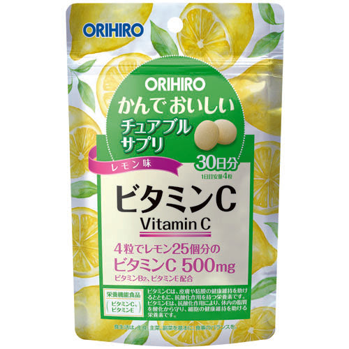 オリヒロ かんでおいしいチュアブルサプリ ビタミンC ORIHIRO