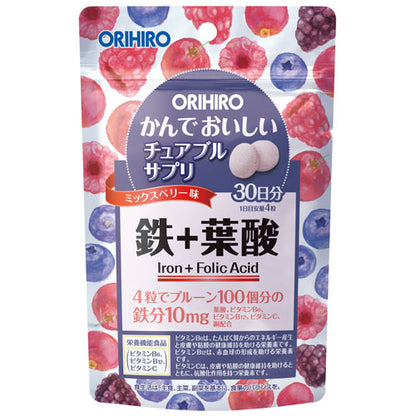 かんでおいしいチュアブルサプリ鉄 ORIHIRO