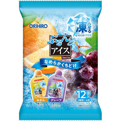 ぷるんとアイス　みかん＋グレープ ORIHIRO