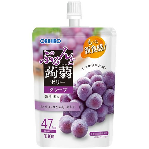 ぷるんと蒟蒻ゼリースタンディング　グレープ ORIHIRO