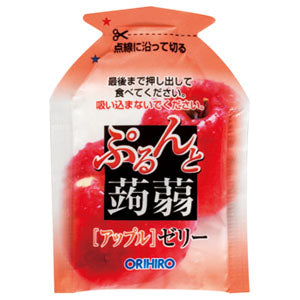 ぷるんと蒟蒻ゼリーパウチ アップル＋グレープ ORIHIRO