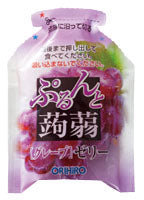 ぷるんと蒟蒻ゼリーパウチ アップル＋グレープ ORIHIRO