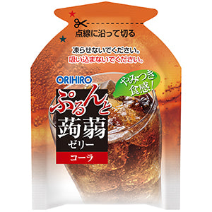 ぷるんと蒟蒻ゼリーパウチ　コーラ＋ラムネ ORIHIRO