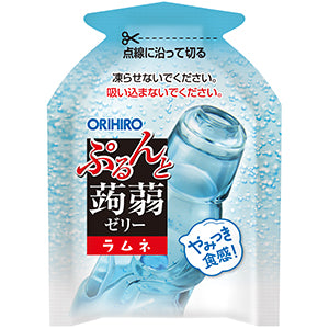 ぷるんと蒟蒻ゼリーパウチ　コーラ＋ラムネ ORIHIRO
