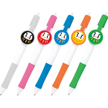 だるまボールペン1P 色／指定不可 101-081 【単品】