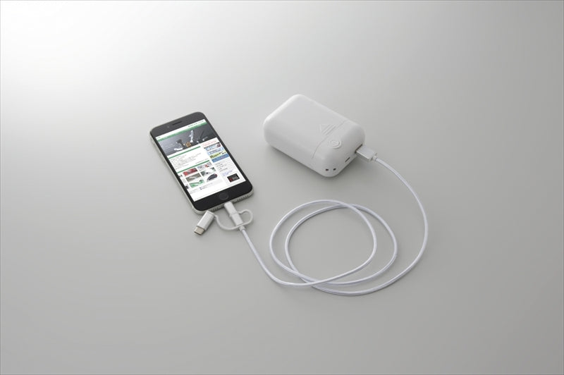10年保存乾電池付き2ポート乾電池スマホ充電器 BP-838 【単品】