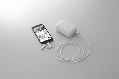 10年保存乾電池付き2ポート乾電池スマホ充電器 BP-838 【単品】