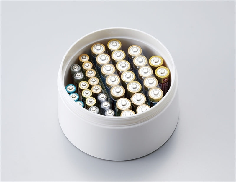 1台4役 乾電池ストッカー ABS-100 【単品】