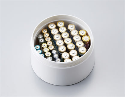 1台4役 乾電池ストッカー ABS-100 【単品】