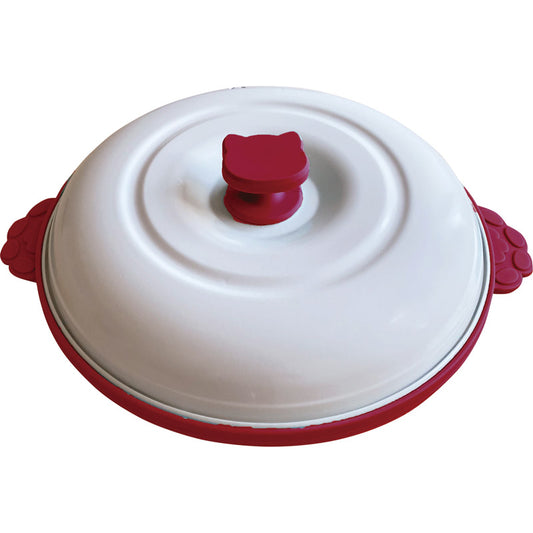 chef 猫鍋レンジパン レッド 70205 【単品】