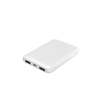 HIDISC Type－C 入出力対応モバイルバッテリー 5000mAh ホワイト HD3-MBTC5000WH 【単品】