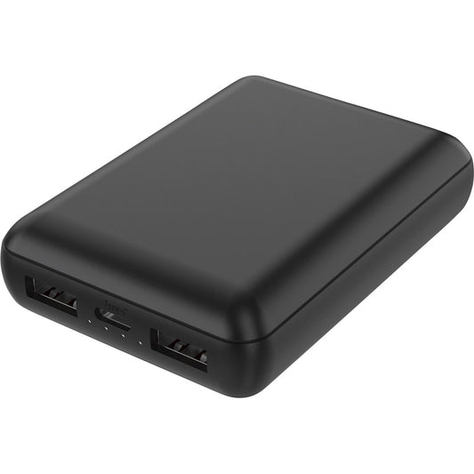 HIDISC Type－C入出力対応モバイルバッテリー10000mAh ブラック HD3-MBTC10000BK 【単品】