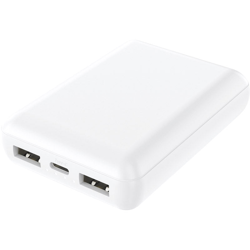 HIDISC Type－C入出力対応モバイルバッテリー10000mAh ホワイト HD3-MBTC10000WH 【単品】