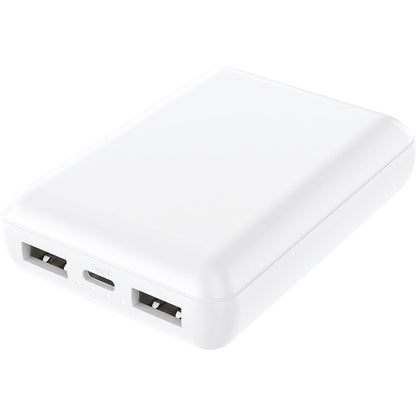 HIDISC Type－C入出力対応モバイルバッテリー10000mAh ホワイト HD3-MBTC10000WH 【単品】