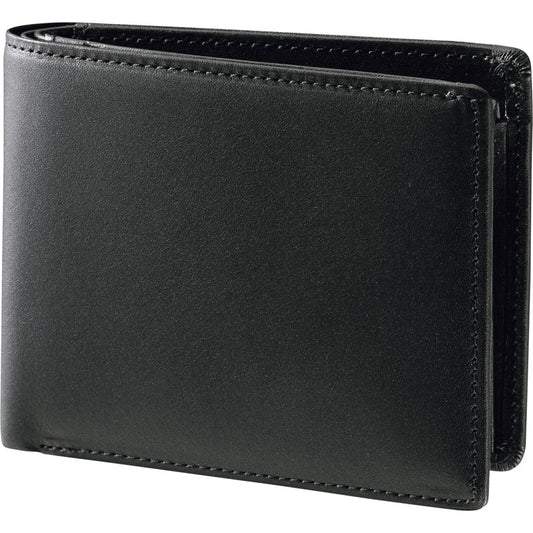 MADE IN JAPAN 片マチ付札入 ブラック 4OO3355BK1 【単品】