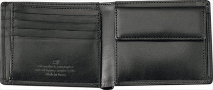MADE IN JAPAN 片マチ付札入 ブラック 4OO3355BK1 【単品】