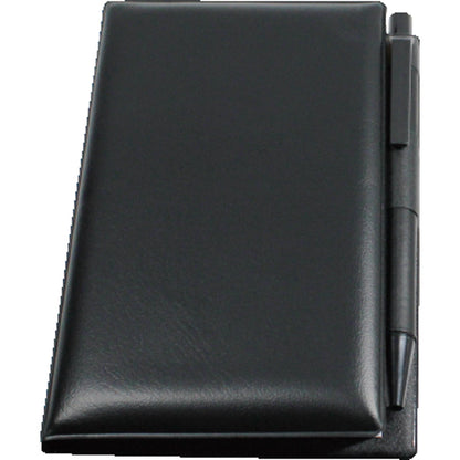 PVC付箋メモ（ペン付） ブラック S3206 【単品】