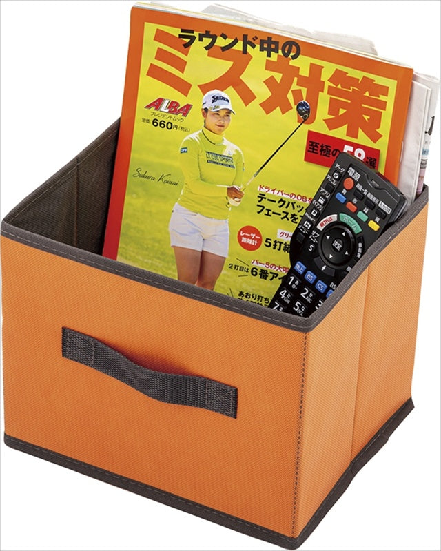 RPET折りたためる収納ボックス 色／指定不可 SJ-35B 【単品】