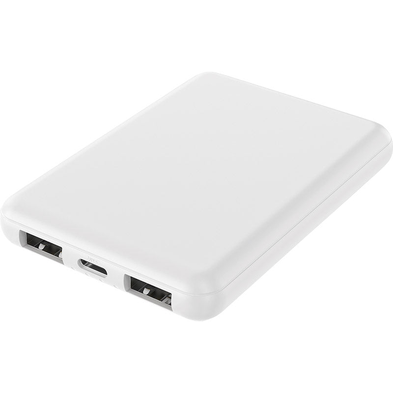 Type－C 入出力対応モバイルバッテリー 5000mAh ホワイト HD4-MBTC5000 【単品】