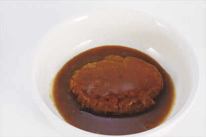 UAA食品美味しい防災食 ハンバーグ煮込み 100g 50食 【単品】