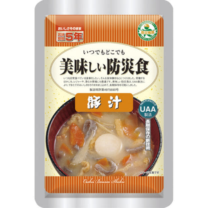 UAA食品美味しい防災食 豚汁 180g 50食 【単品】