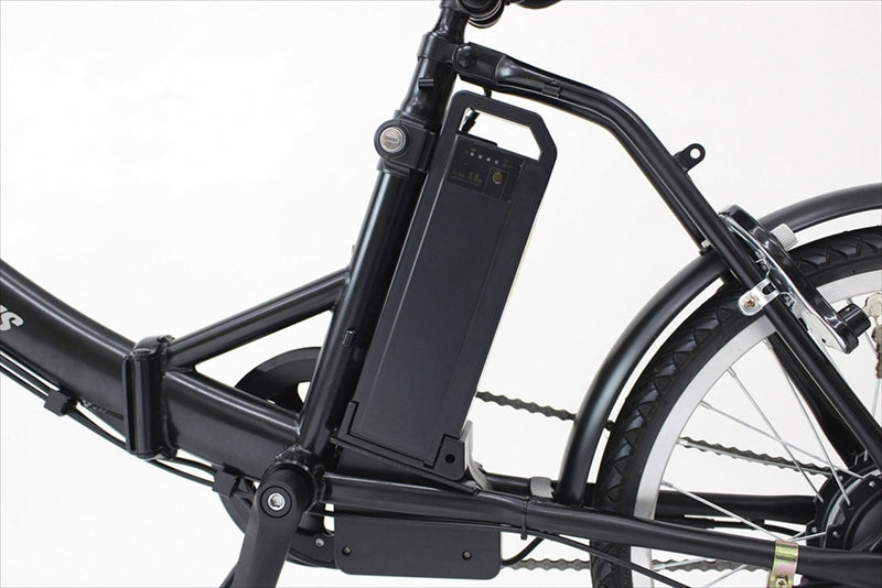 アクティブプラス 20インチノーパンク電動アシスト折畳み自転車 MG-AP20EBN 【単品】