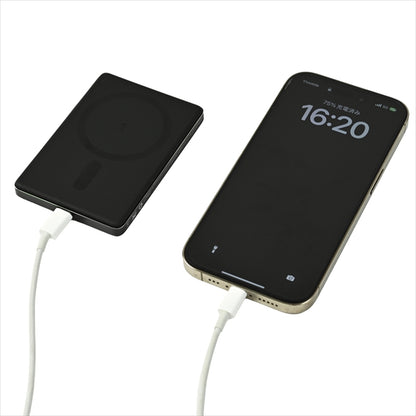 インネクスト ワイヤレス充電付急速充電モバイルバッテリー（5000mAh） GM820 【単品】