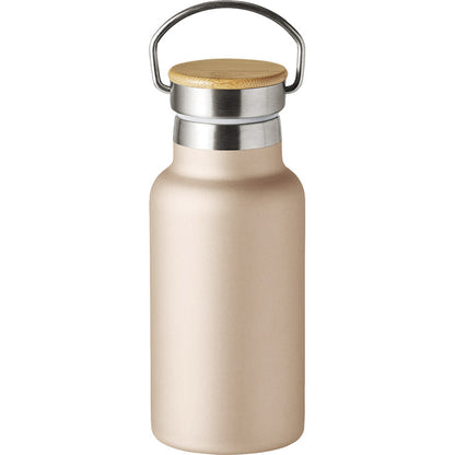 ウッドキャップ・ステンレスボトル 350mL シャンパンゴールド 0062-02 【単品】
