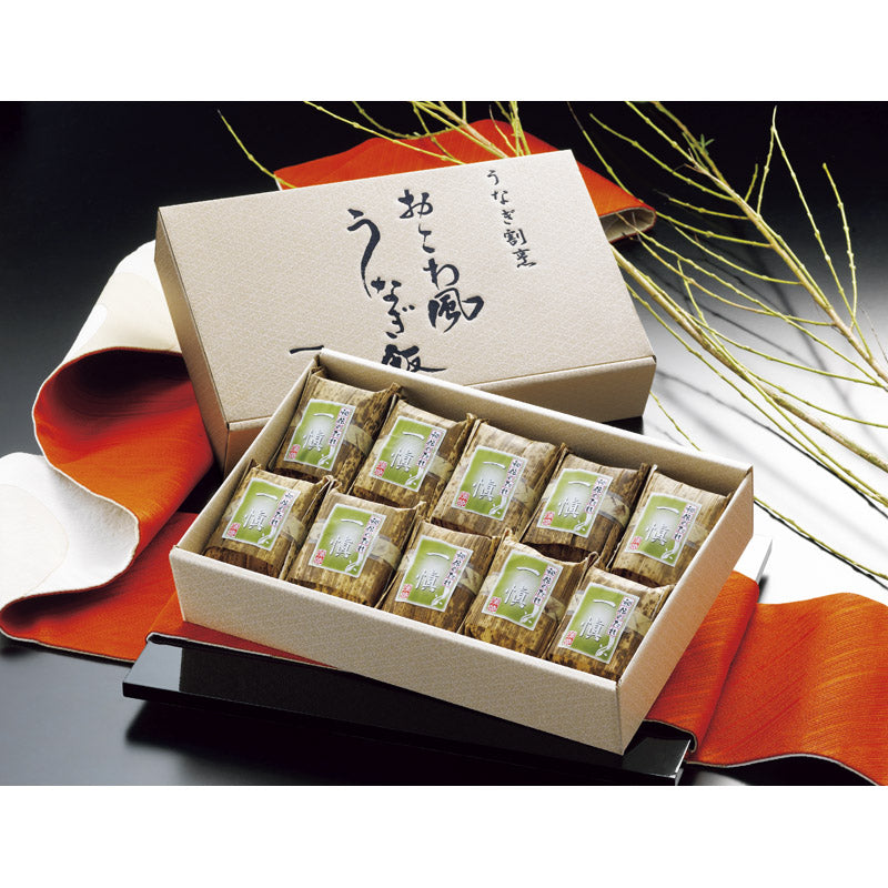 うなぎ割烹「一愼」、 おこわ風うなぎめし 60g×10 IUM610N 【単品】