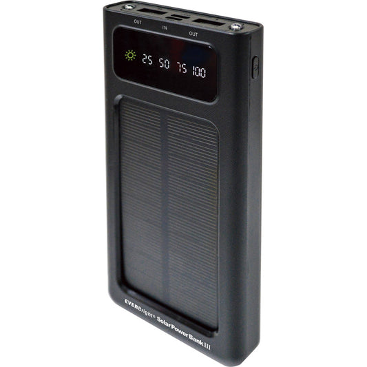 エバパワーブライト ソーラーパワーバンク III 10000mAh SYHSPB-3Z 【単品】