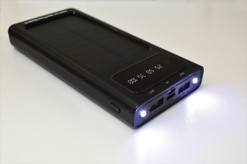 エバパワーブライト ソーラーパワーバンク III 10000mAh SYHSPB-3Z 【単品】